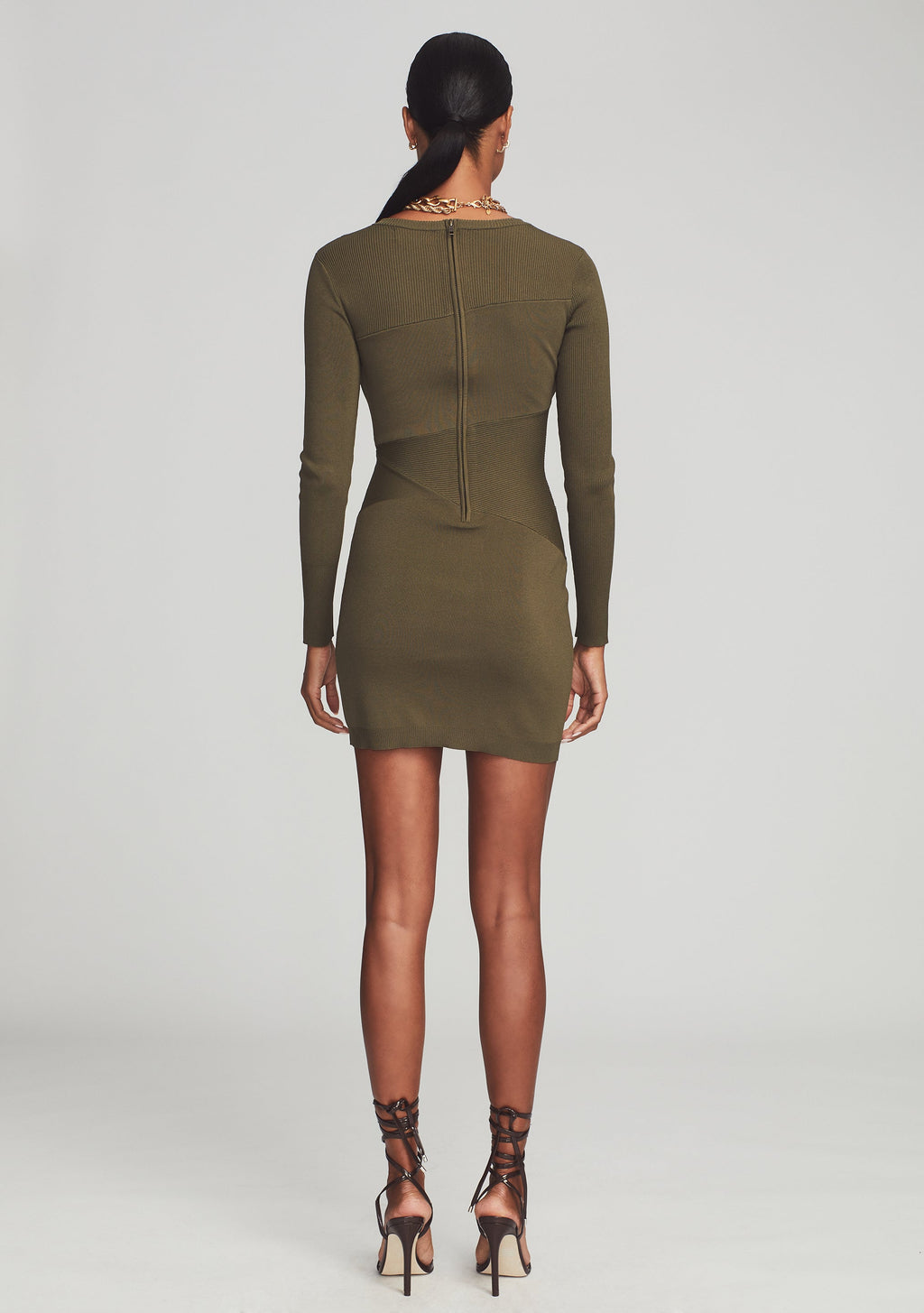Sonja Dress by retrofête in Army Green, product image 4