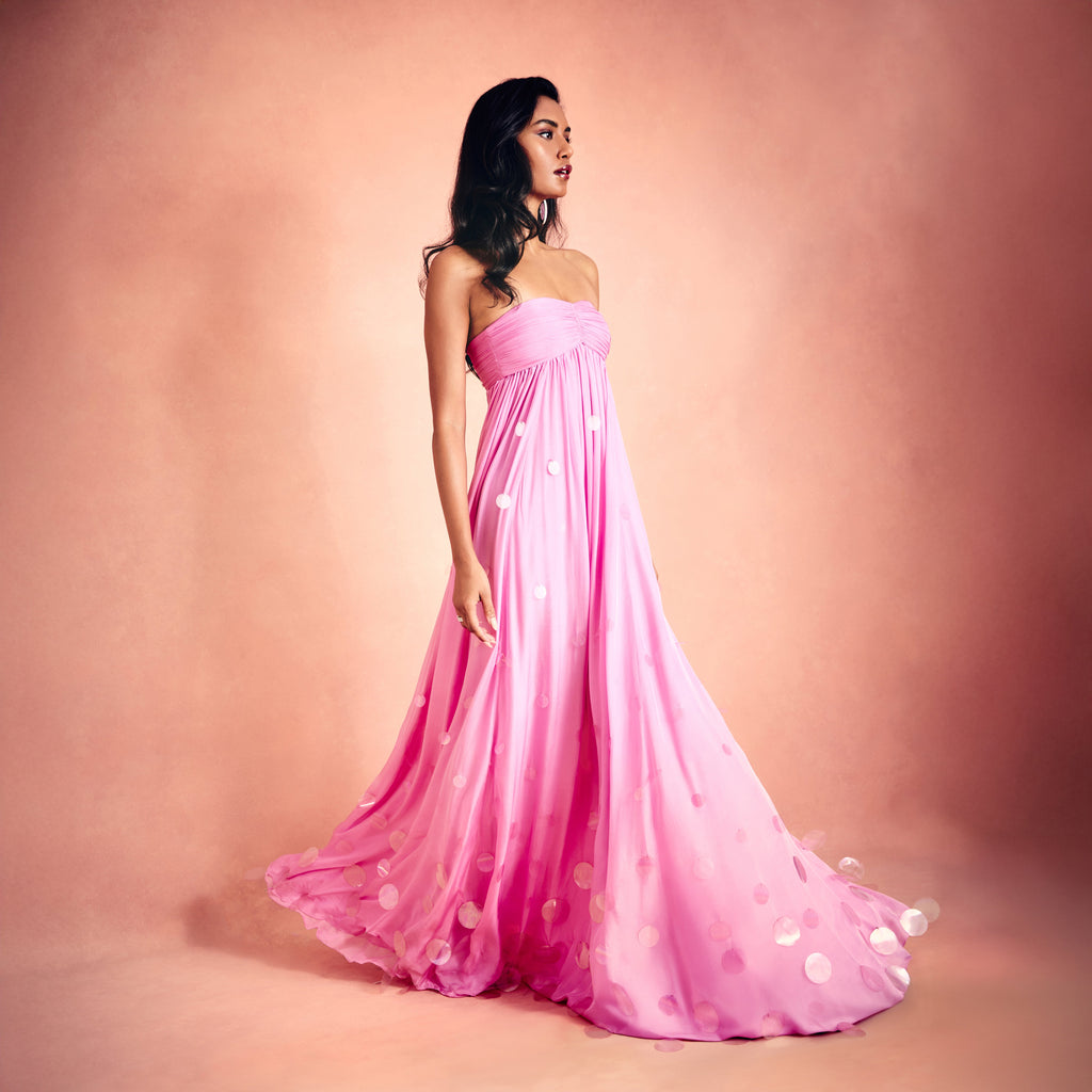 Mathilde Dress by retrofête in Camellia, product image 2