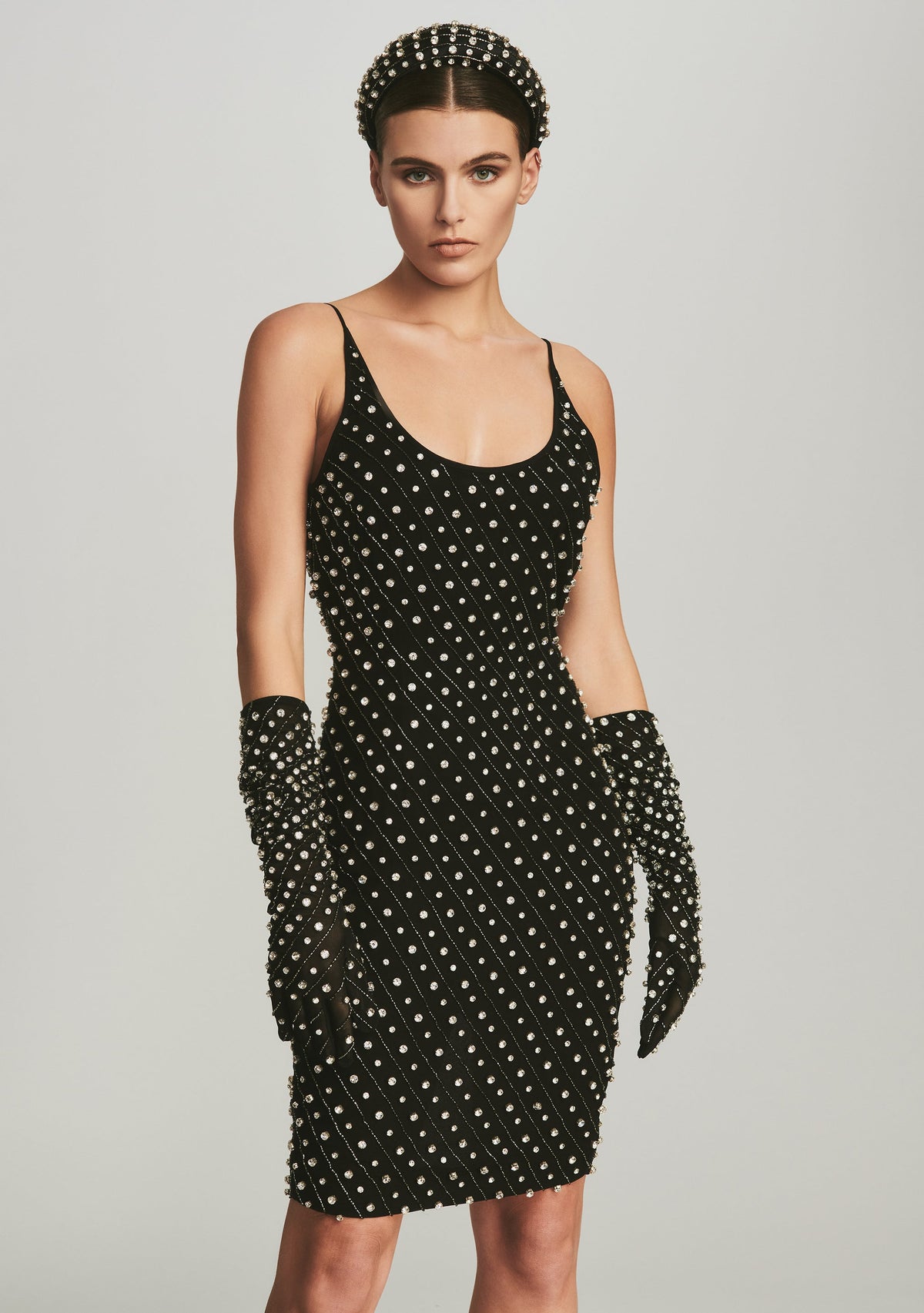Cosmos Dress by retrofête in Black, product image 2