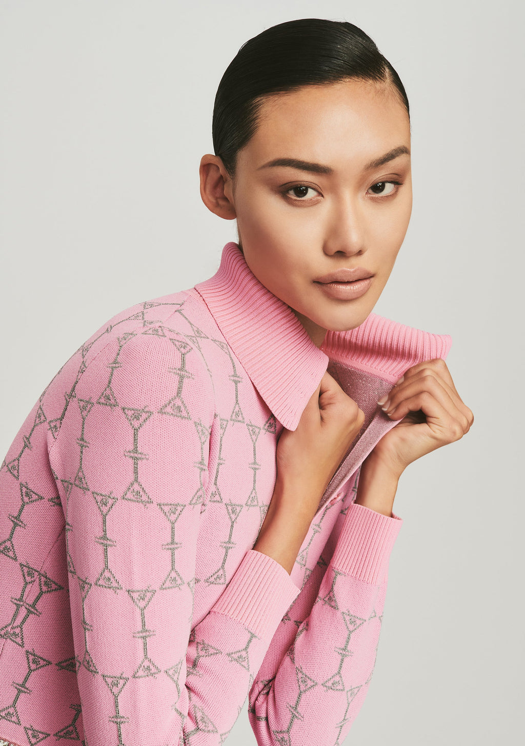 Maui Cardigan by retrofête in Pink Martini, product image 2