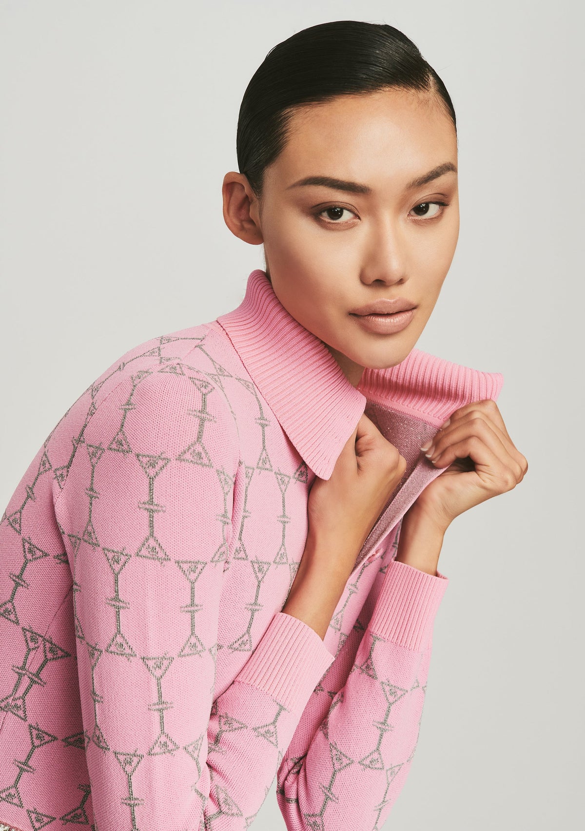 Maui Cardigan by retrofête in Pink Martini, product image 2