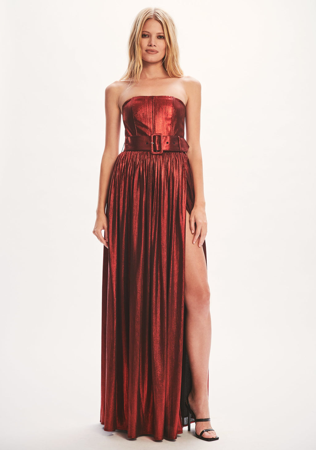 Jaden Dress by retrofête in Red, product image 5