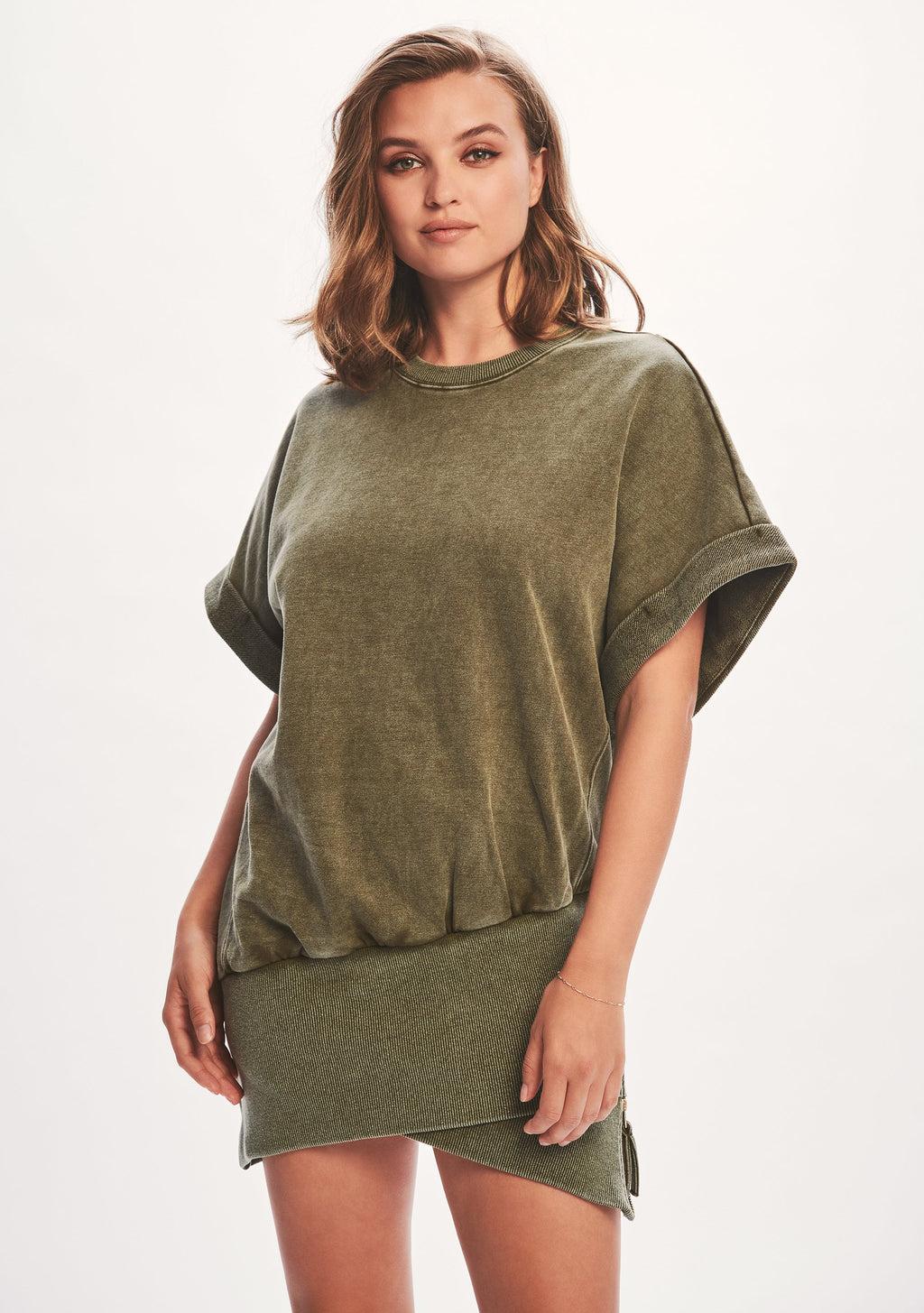 Coleen Dress by retrofête in Vintage Green, product image 1