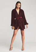Gabrielle Robe by retrofête in Plum, product image 1