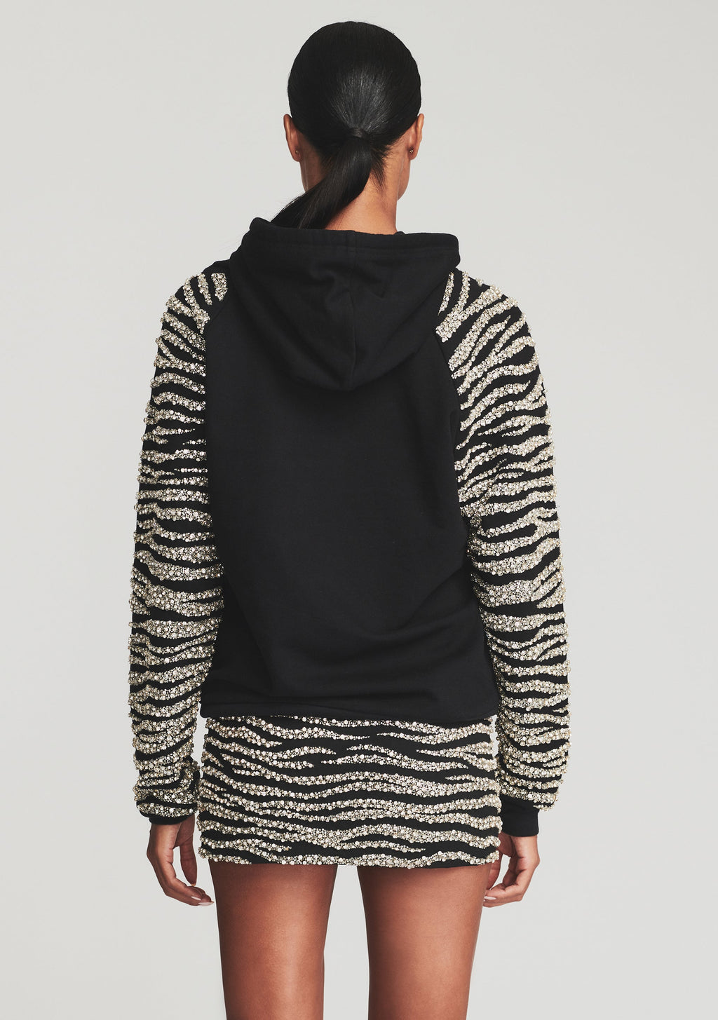 Isa Hoodie by retrofête in Crystal Black, product image 4