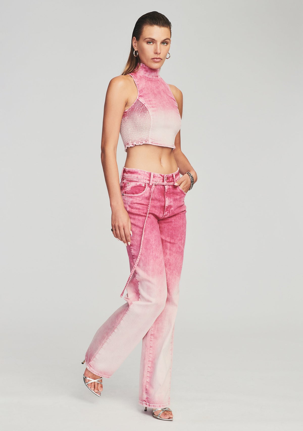 Nova Top by retrofête in Pink Sorbet, product image 3
