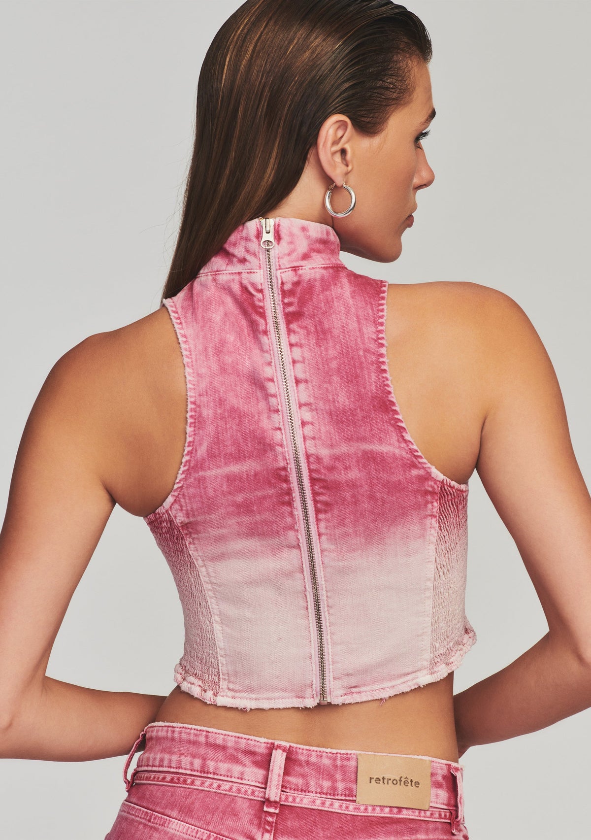Nova Top by retrofête in Pink Sorbet, product image 4