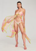 Kailey Bikini Bottom by retrofête in Tropical Palm, product image 1