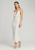 Frieda Dress by retrofête in White, product image 1