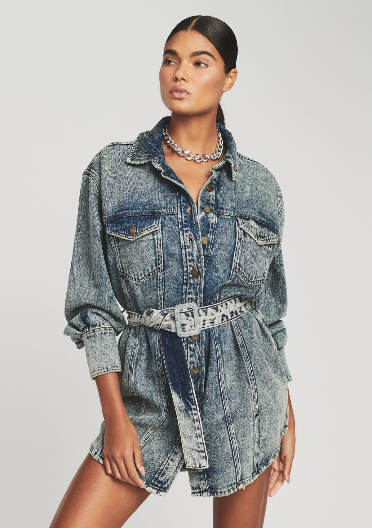 Odette Shirtdress by retrofête in Oceanside, product image 2
