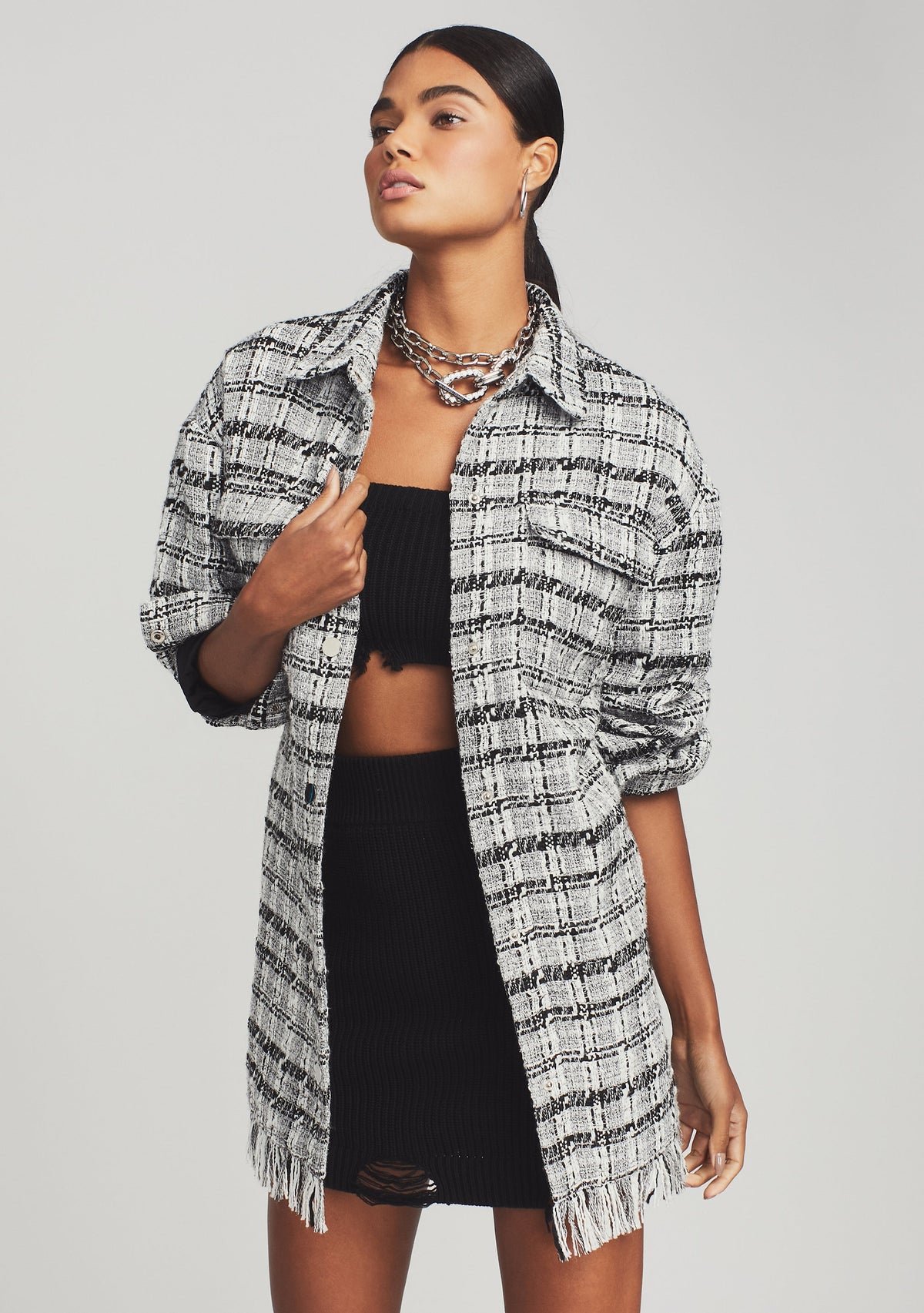 Paris Jacket by retrofête in Black/White, product image 1