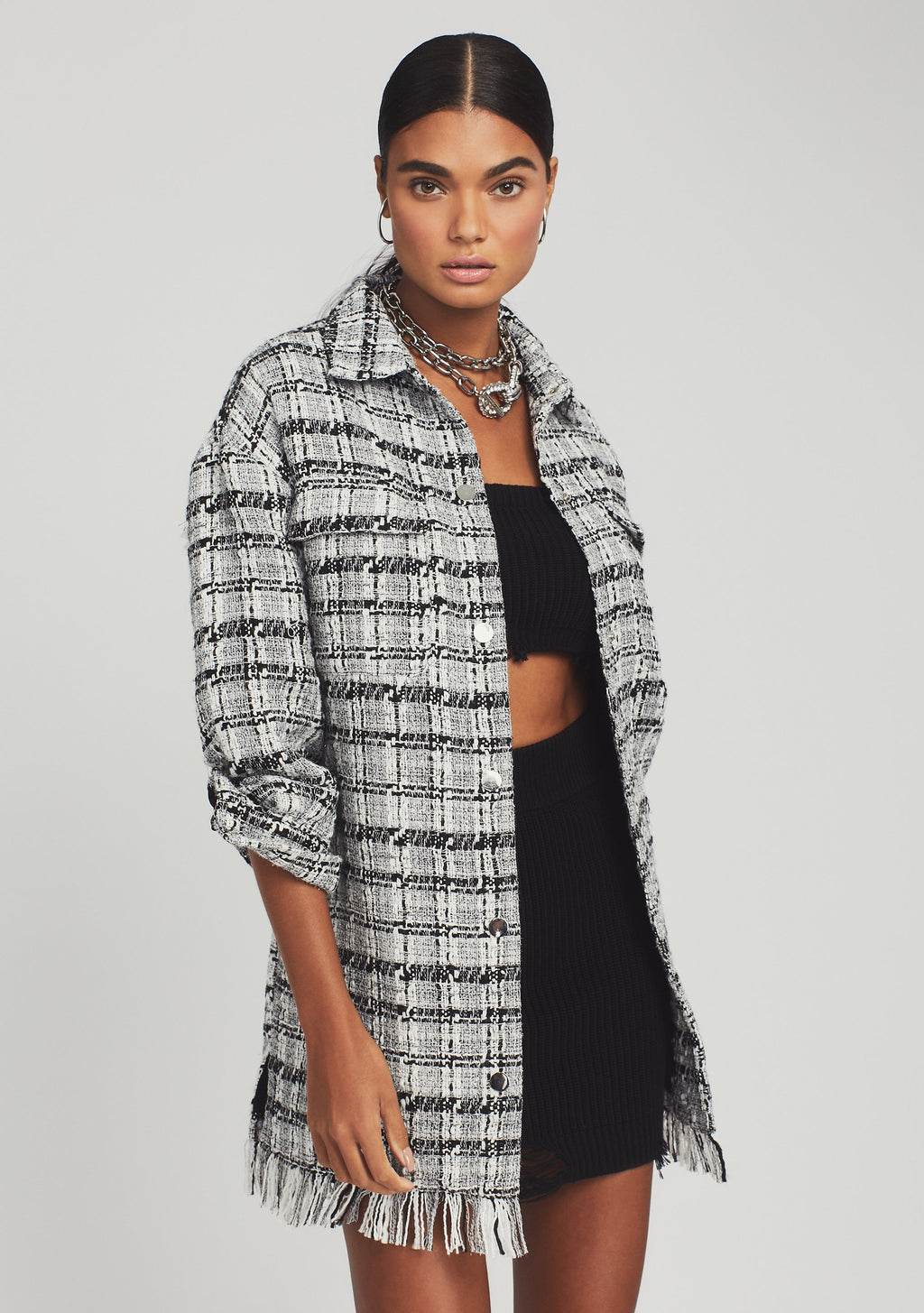Paris Jacket by retrofête in Black/White, product image 6