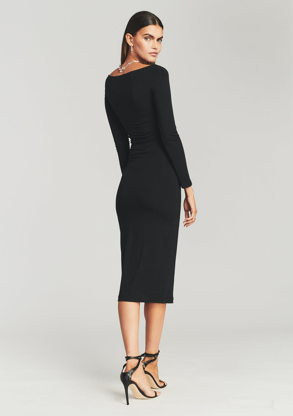 Irene Dress by SEROYA in Black, product image 4