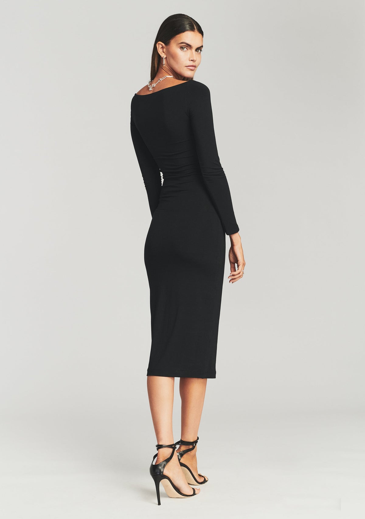Irene Dress by SEROYA in Black, product image 4