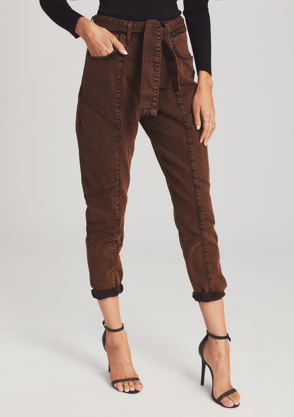 Elliot Jean by retrofête in Dark Acid Bronze, product image 1