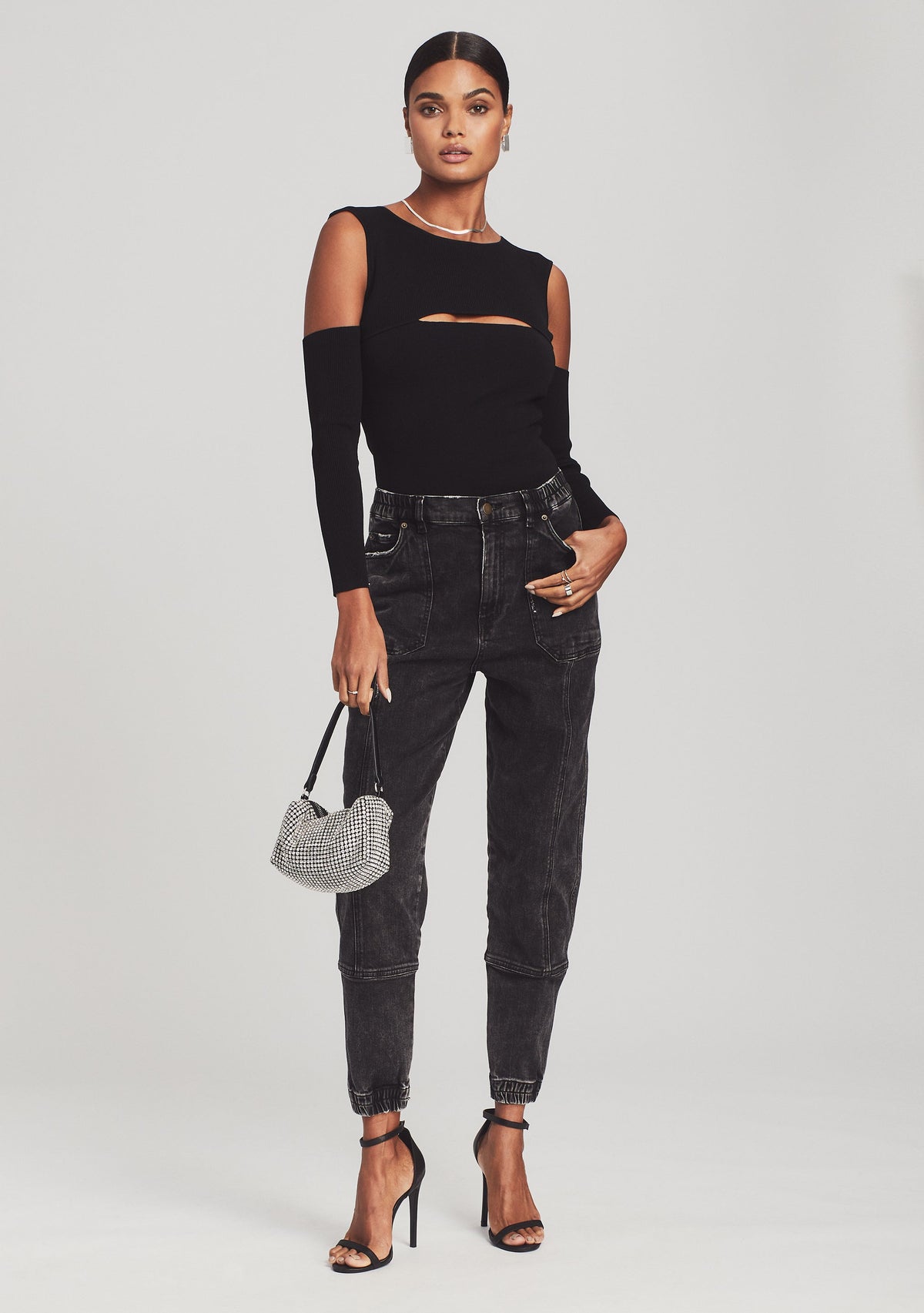 Carter Pant by retrofête in Onyx, product image 2