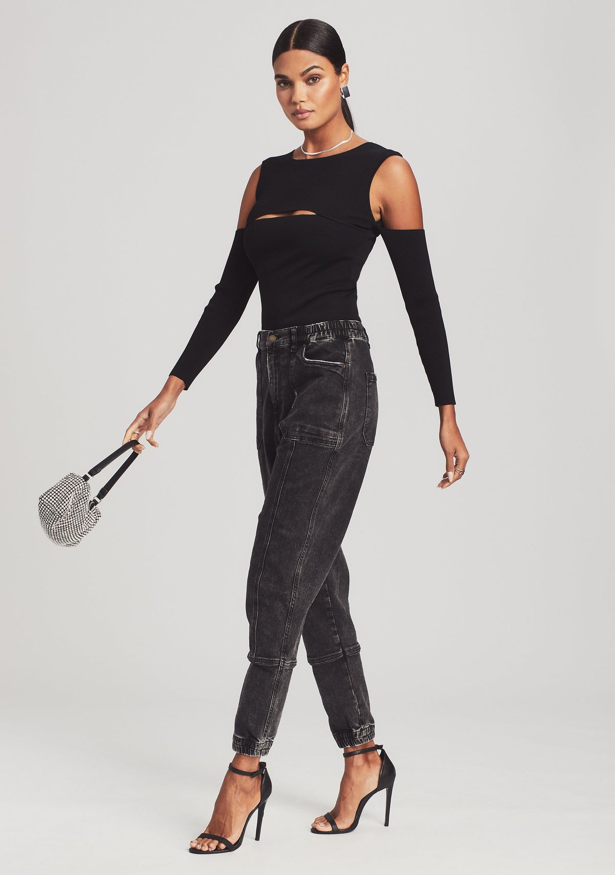 Carter Pant by retrofête in Onyx, product image 3