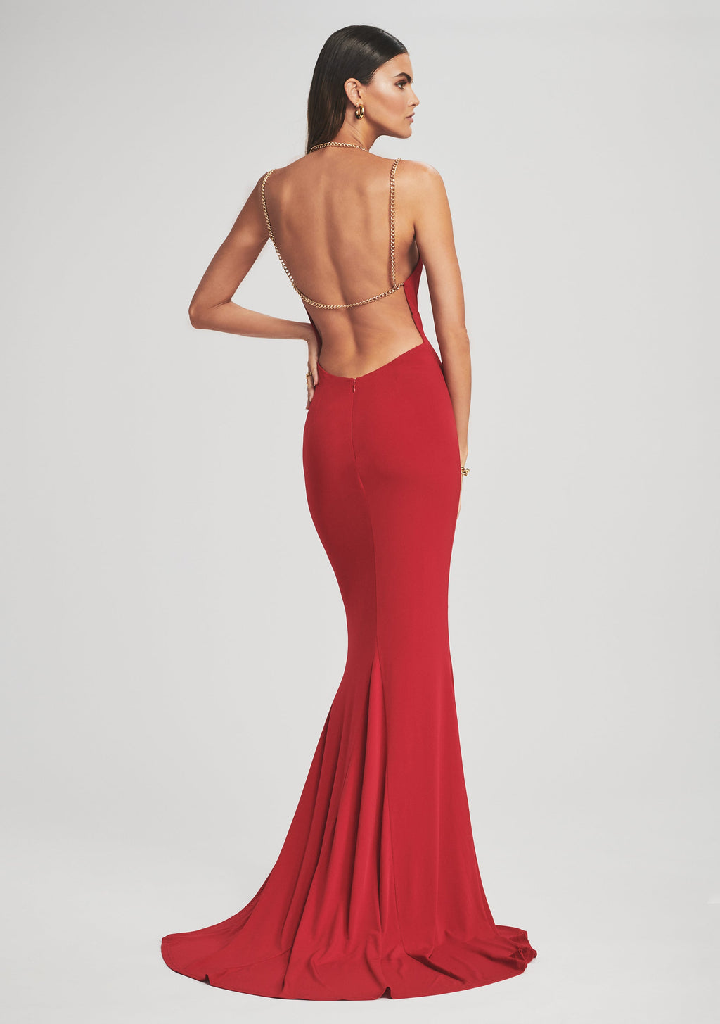Valentina Dress by retrofête in Red, product image 4