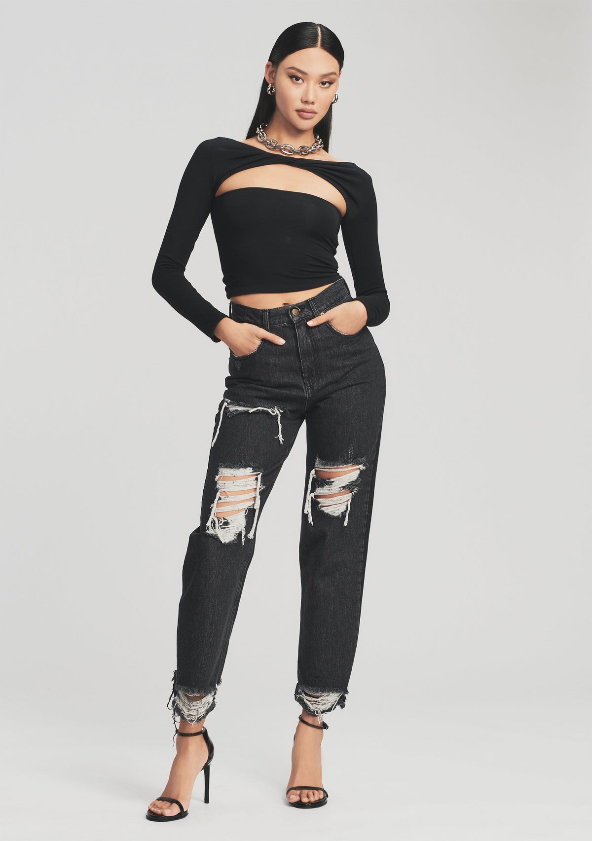 Maggie Jean by retrofête in Onyx/Jet Black, product image 2
