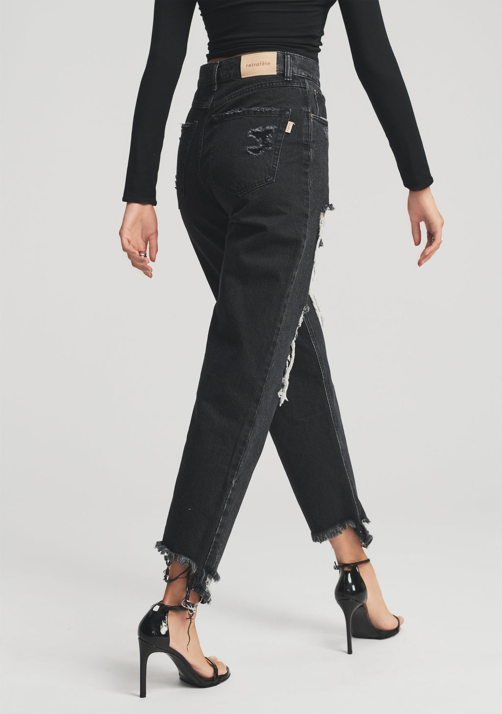 Maggie Jean by retrofête in Onyx/Jet Black, product image 4