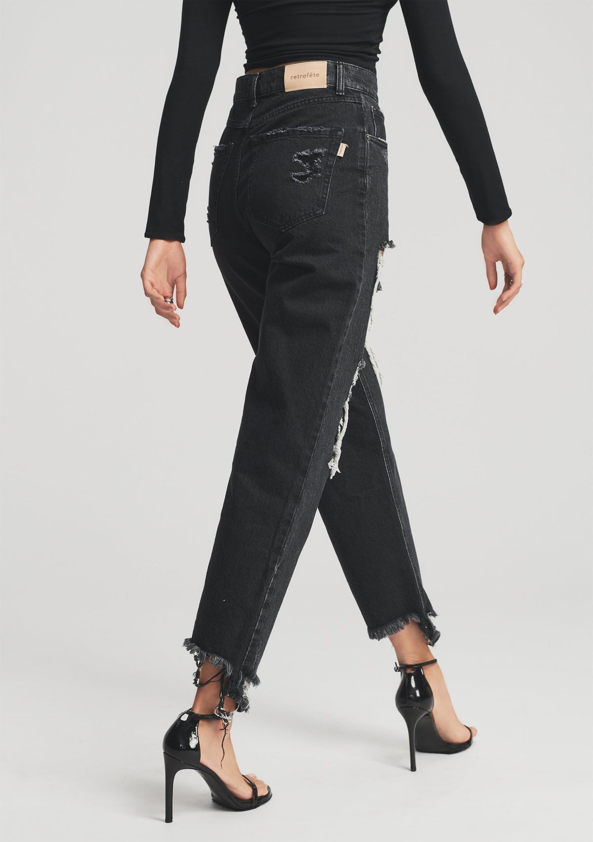 Maggie Jean by retrofête in Onyx/Jet Black, product image 4