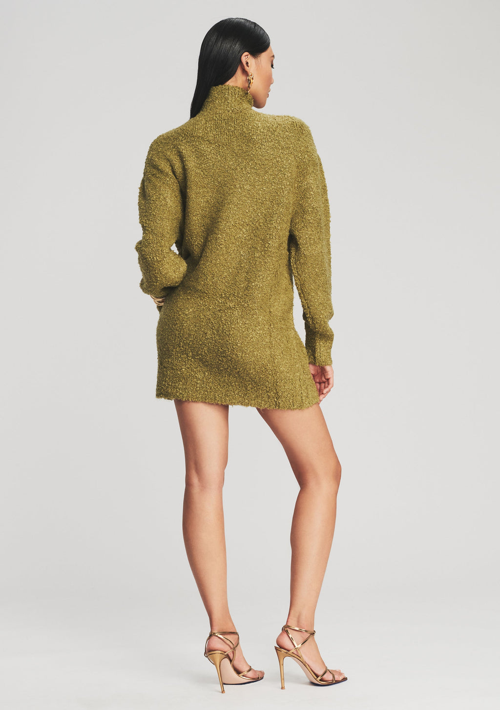 Charlie Sweater Dress by SEROYA in Fern, product image 4