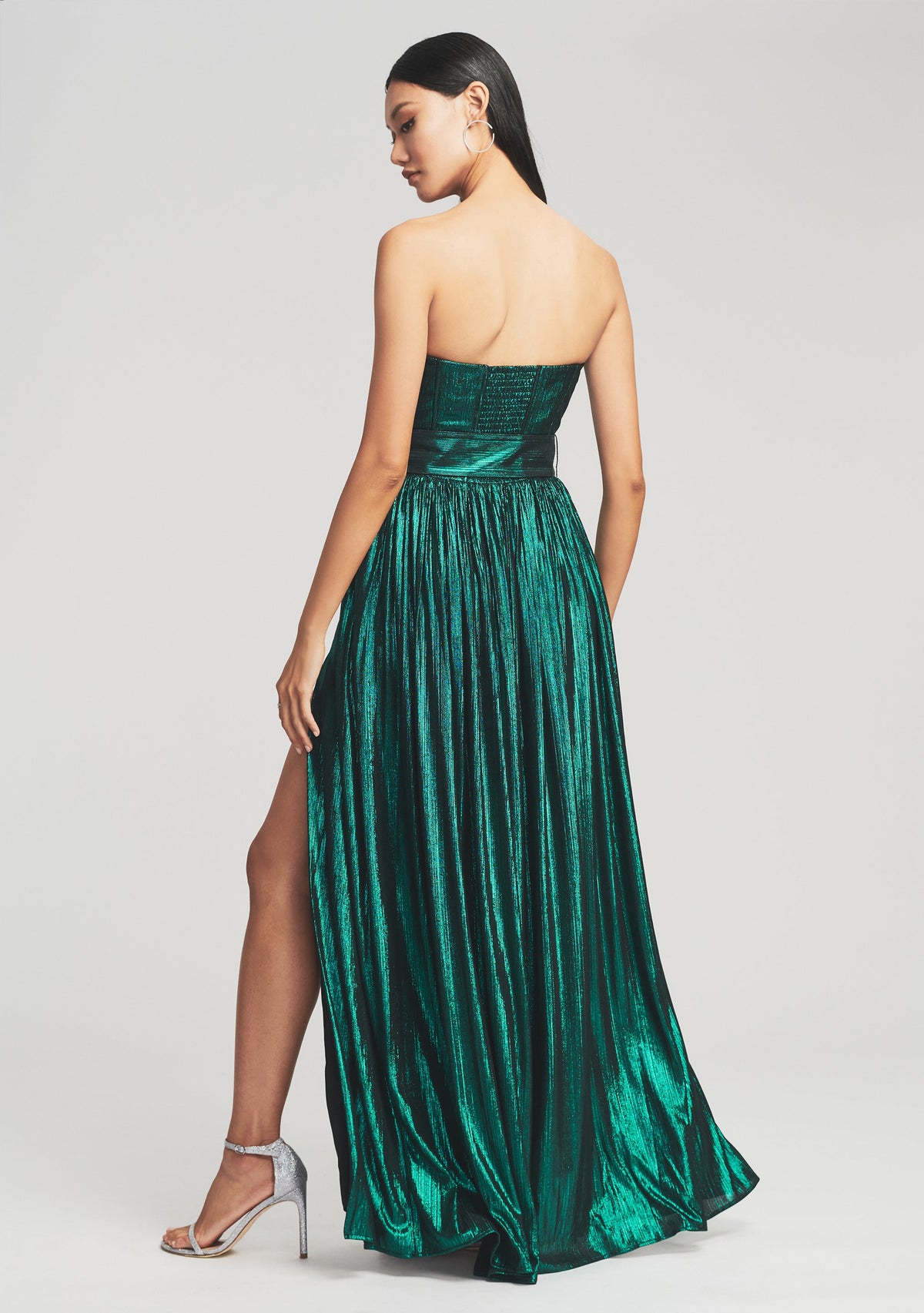 Jaden Dress by retrofête in Emerald Green, product image 3