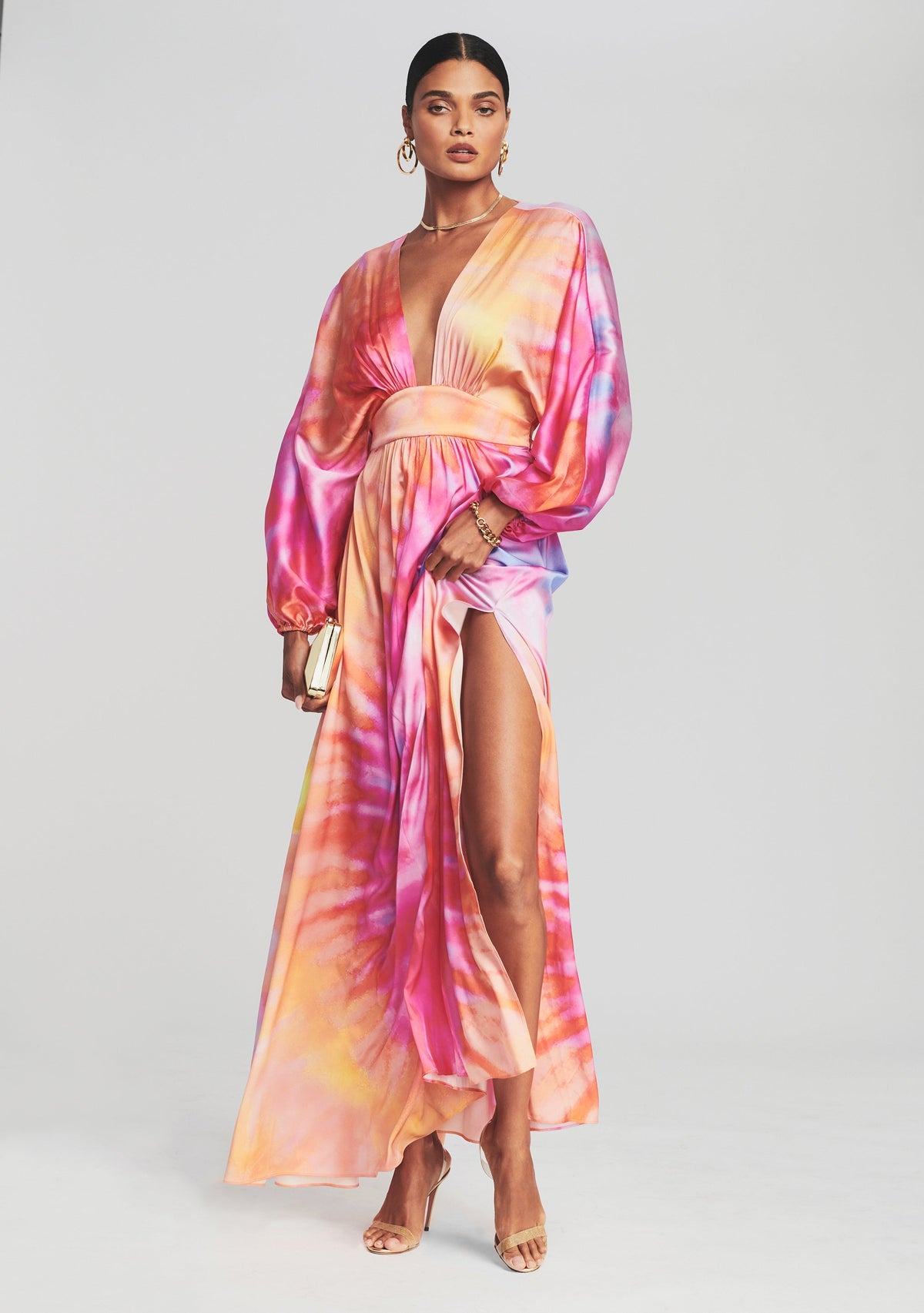 Lila Dress by retrofête in Sunset, product image 5