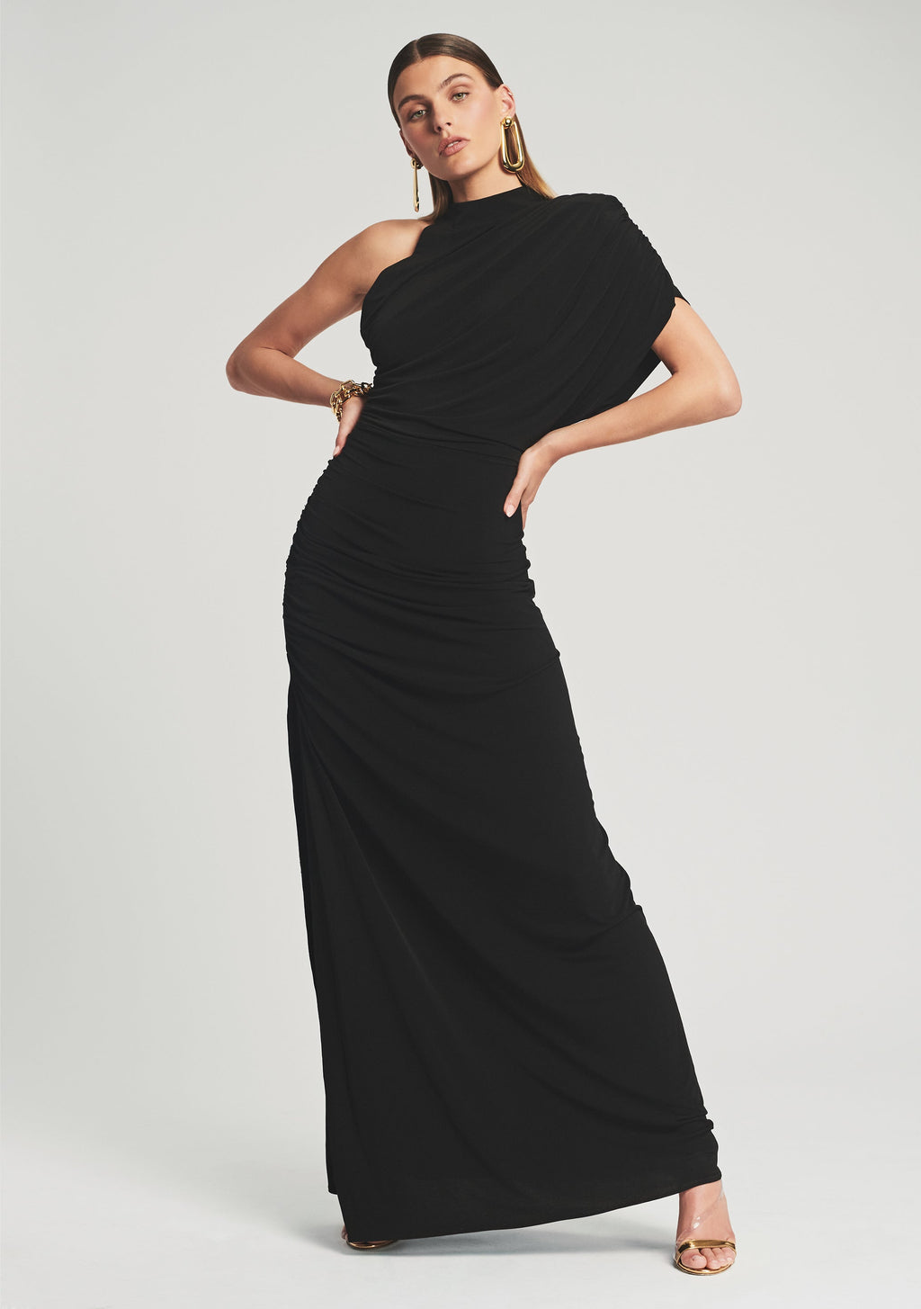 Dana Dress by retrofête in Black, product image 2