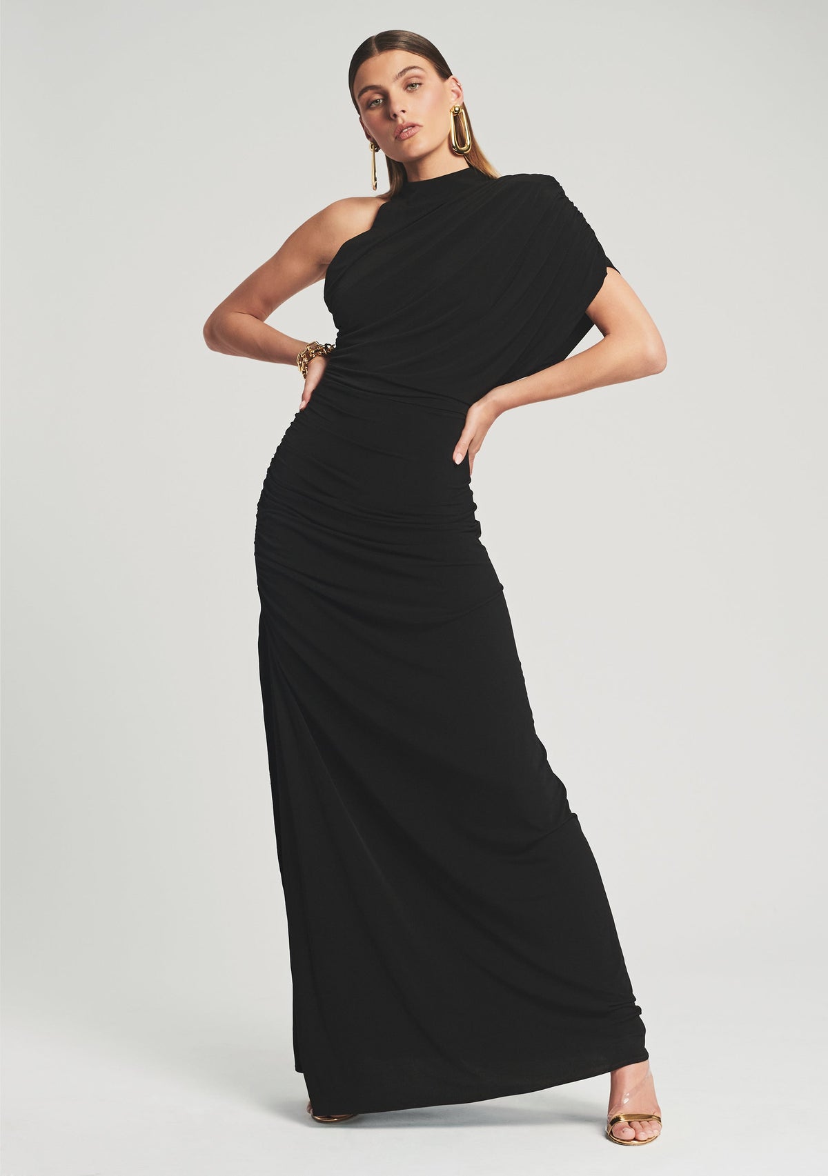 Dana Dress by retrofête in Black, product image 2