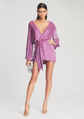 Gabrielle Sequin Robe by retrofête in Lavender, product image 1