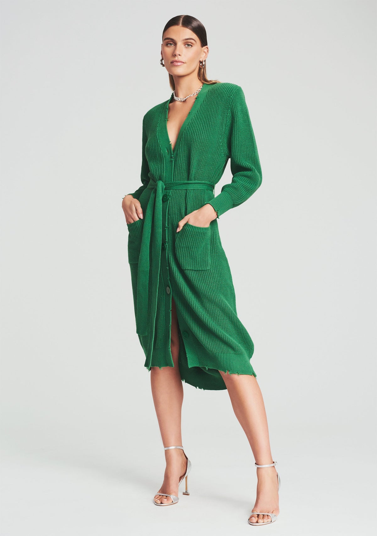 Amanda Sweater by SEROYA in Amazon Green, product image 6