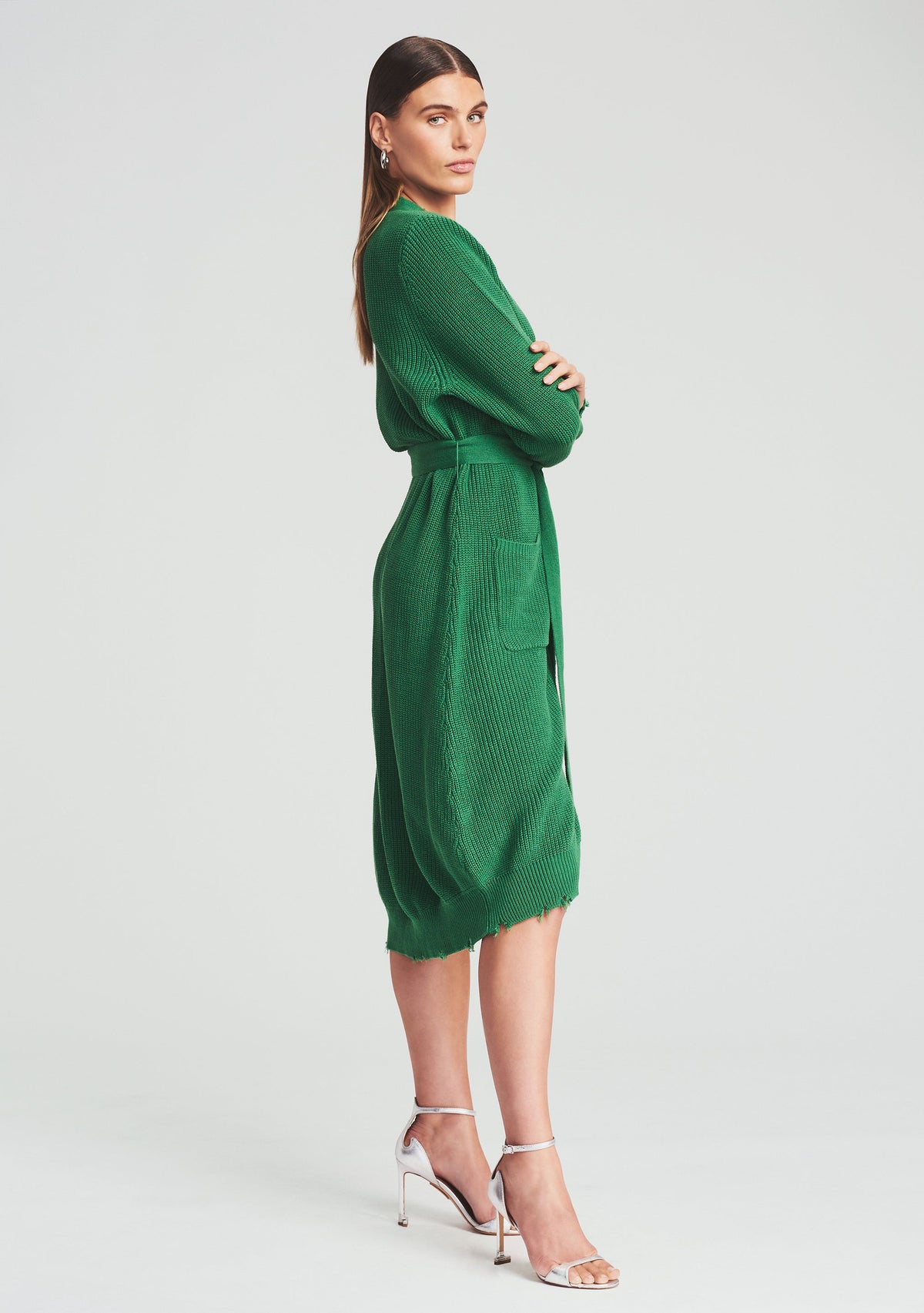 Amanda Sweater by SEROYA in Amazon Green, product image 4
