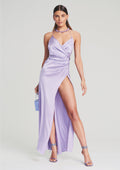 Ceres Silk Dress by retrofête in Lavender, product image 1