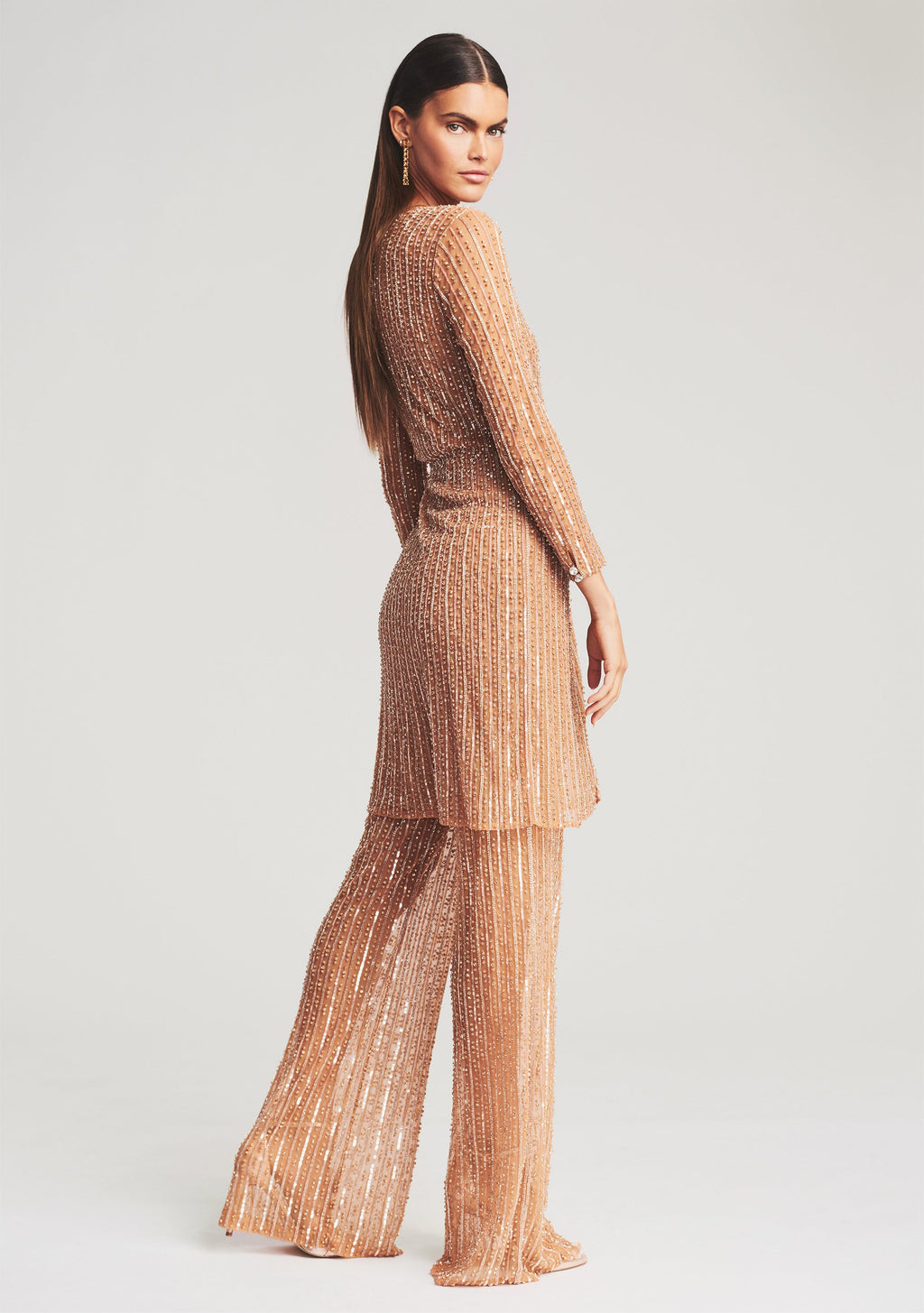 Havana Pant by retrofête in Nude, product image 2