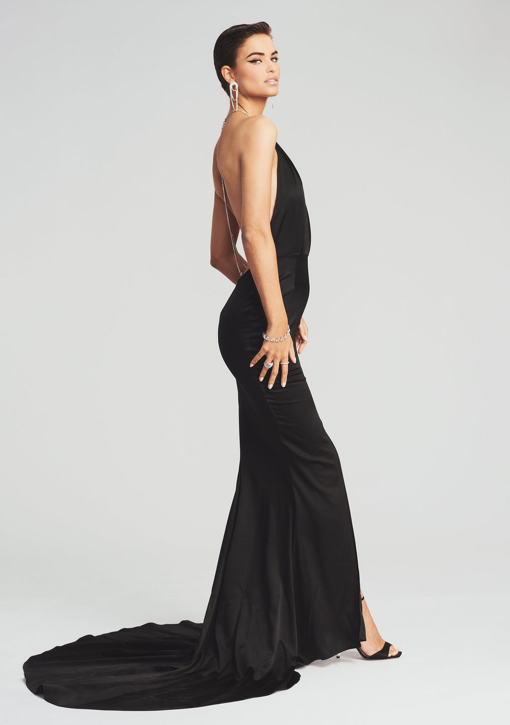 Margot Dress by retrofête in Black, product image 3