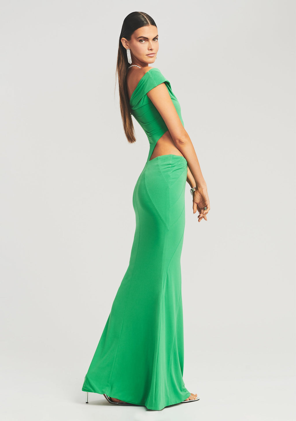 Giada Dress by retrofête in Green, product image 3