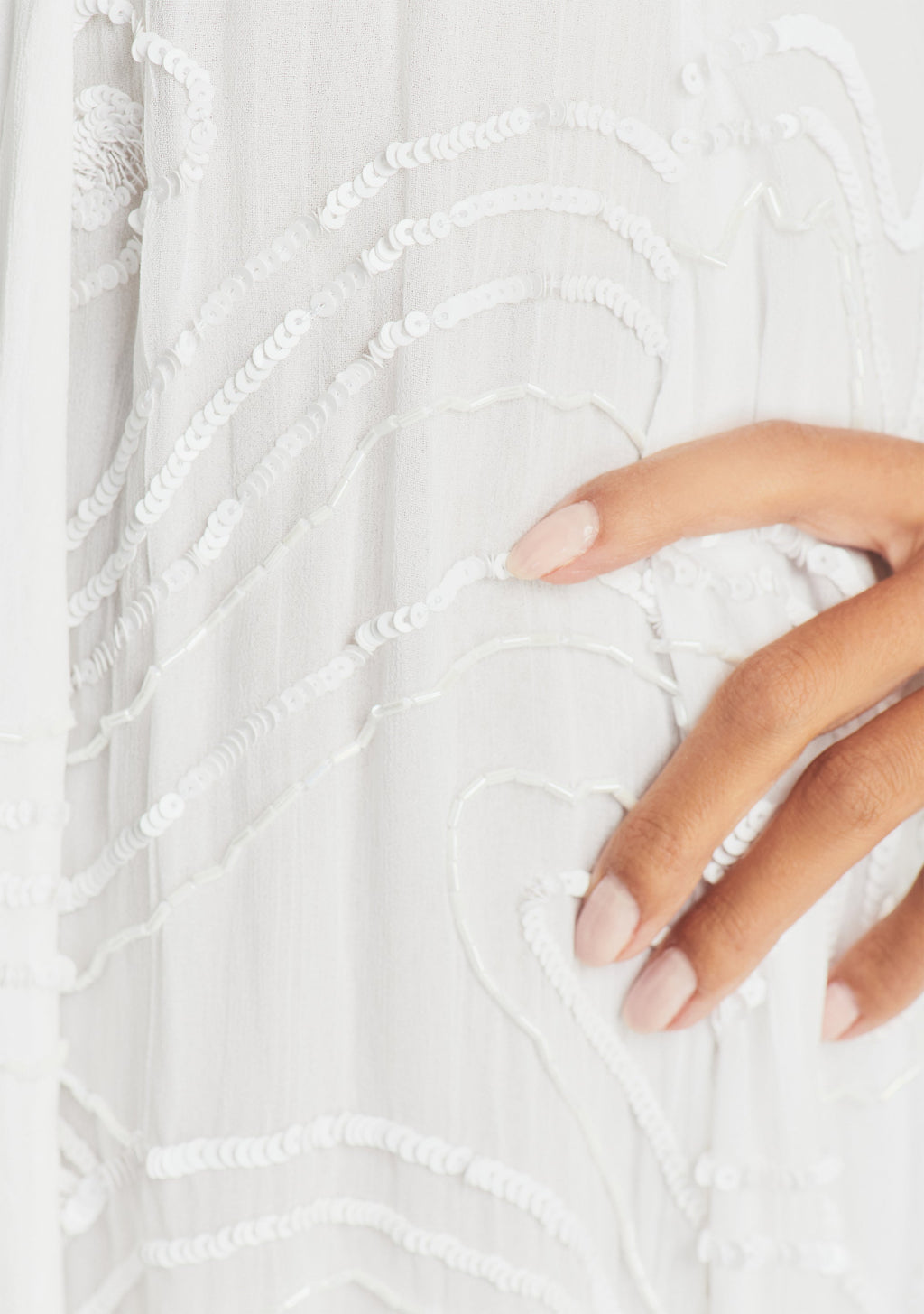 Chloe Dress by retrofête in White, product image 2