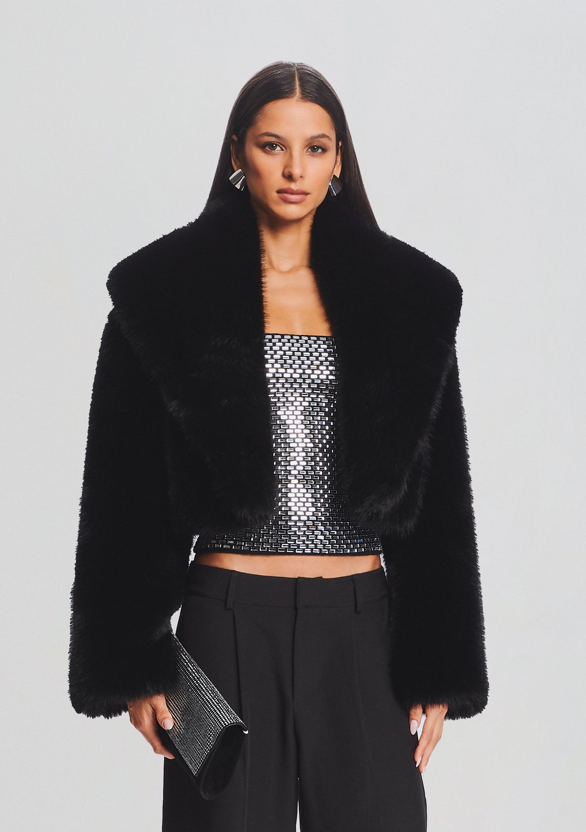 Cadence Coat by retrofête in Black, product image 1