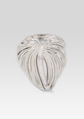 Anthurium Crystal Arm Band by retrofête in Silver, product image 1