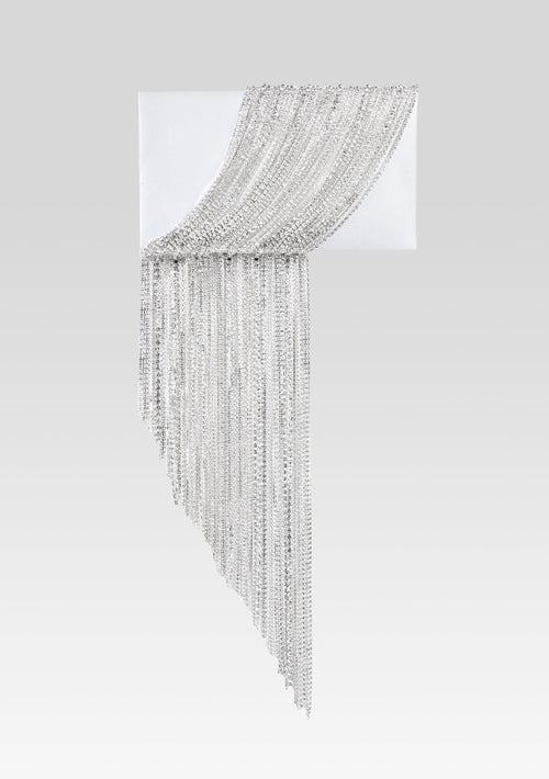 Adley Crystal Bag by retrofête in White, product image 1