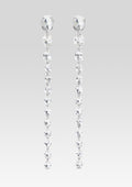 Willow Earring by retrofête in Crystal, product image 1