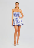 Gueily Short Dress by Charo Ruiz in Surf Blue, product image 1