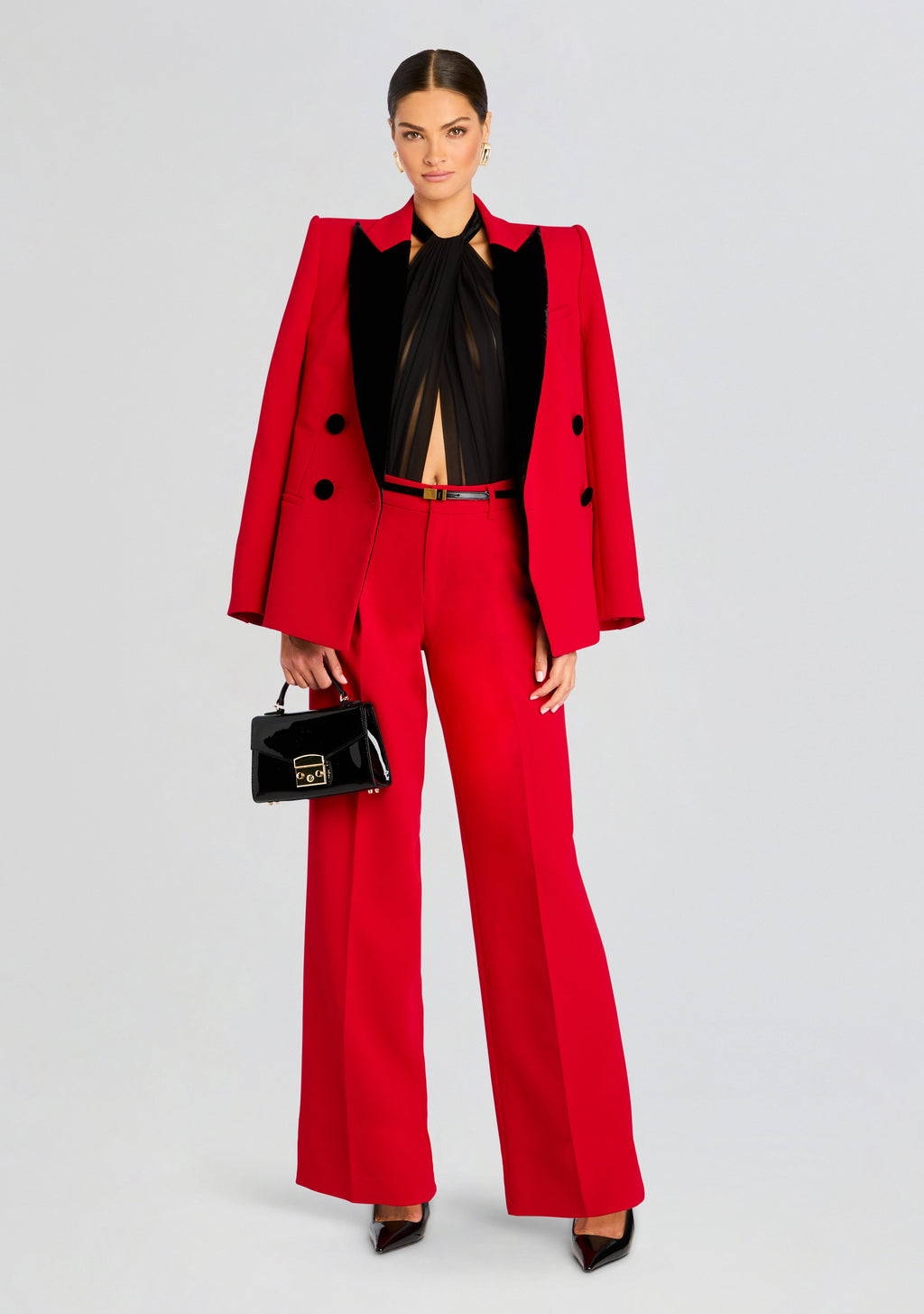 Desi Pant by retrofête in Cardinal, product image 2