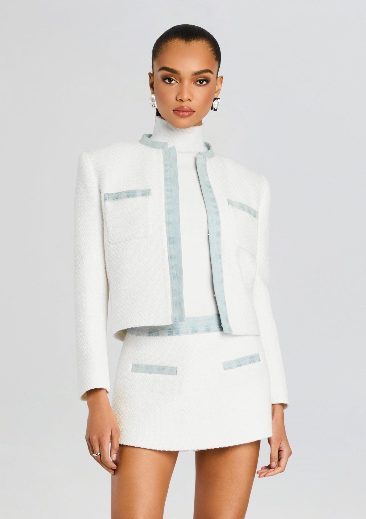 Sailor Jacket by SEROYA in Eggshell, product image 1