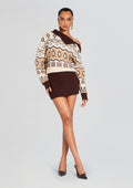 Goldie Knit Dress by retrofête in Multi, product image 1