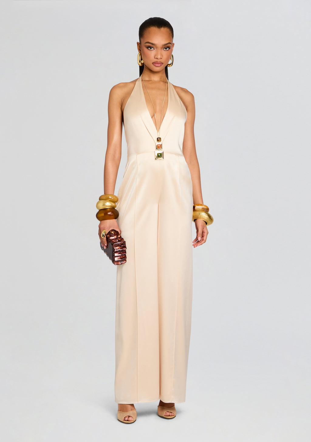 Margaux Jumpsuit by retrofête in Prosecco, product image 1