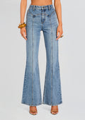Maelle Denim Pant by retrofête in Greenwich, product image 1