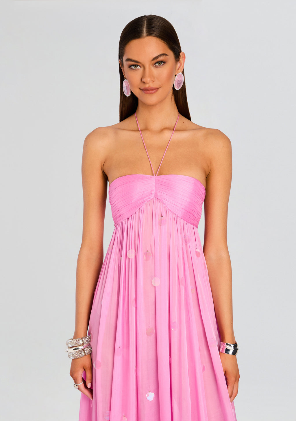 Mathilde Dress by retrofête in Camellia, product image 6