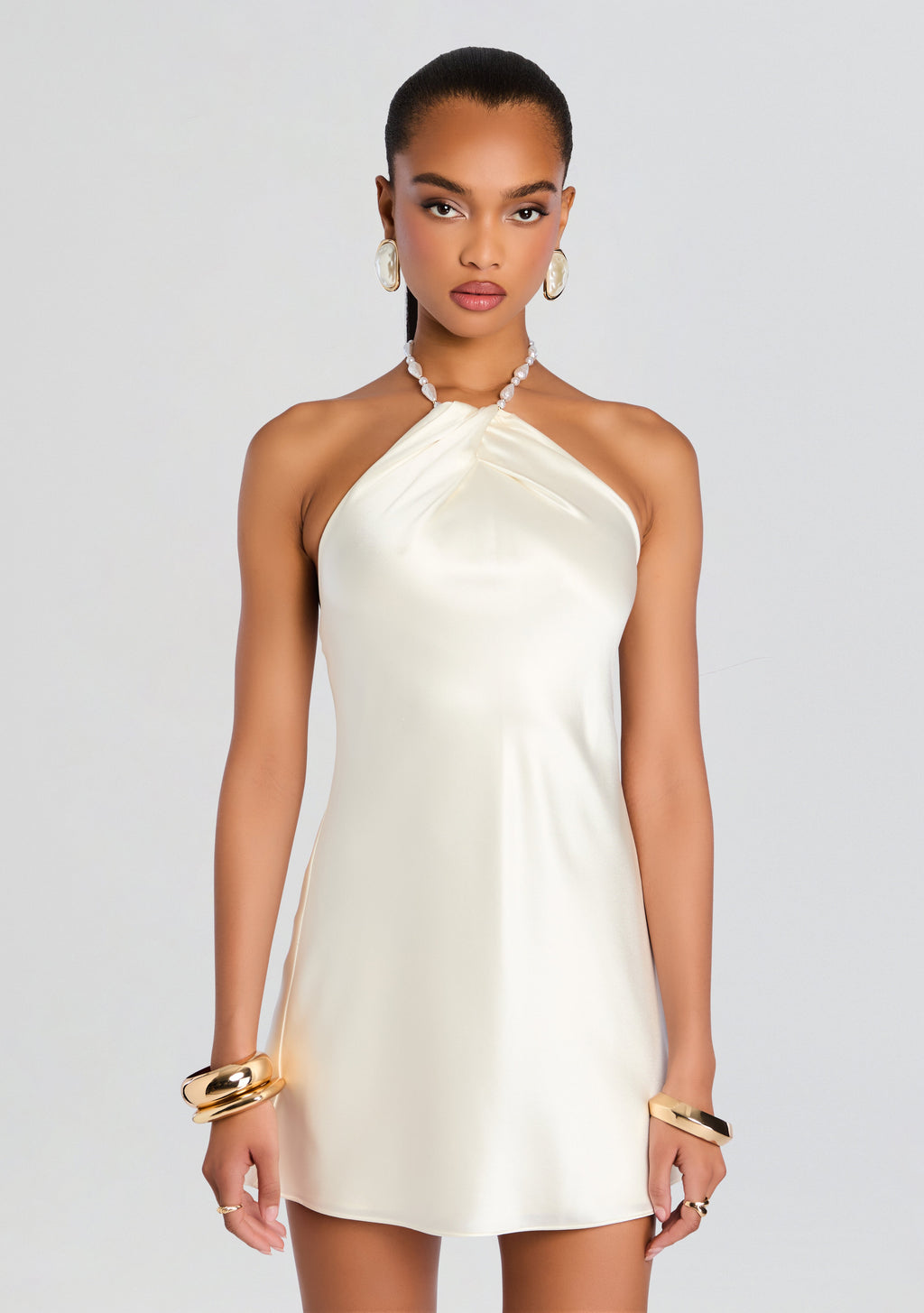 Dominga Dress by retrofête in Cream, product image 5
